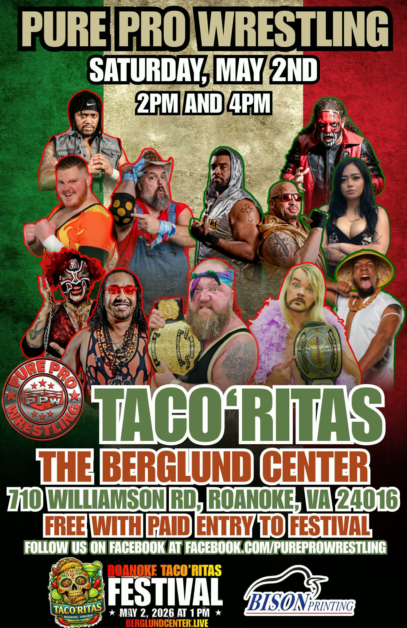 Pure Pro Wrestling Flyer Taco'Ritas 26.jpg